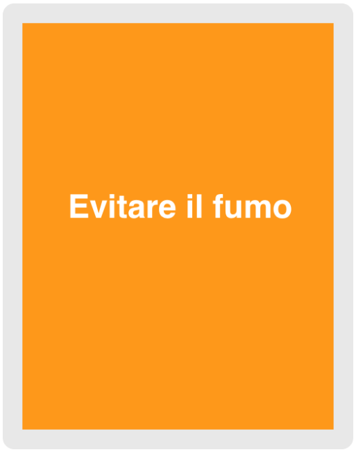 evitare il fumo
